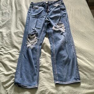 American Eagle Mom Straight Jean